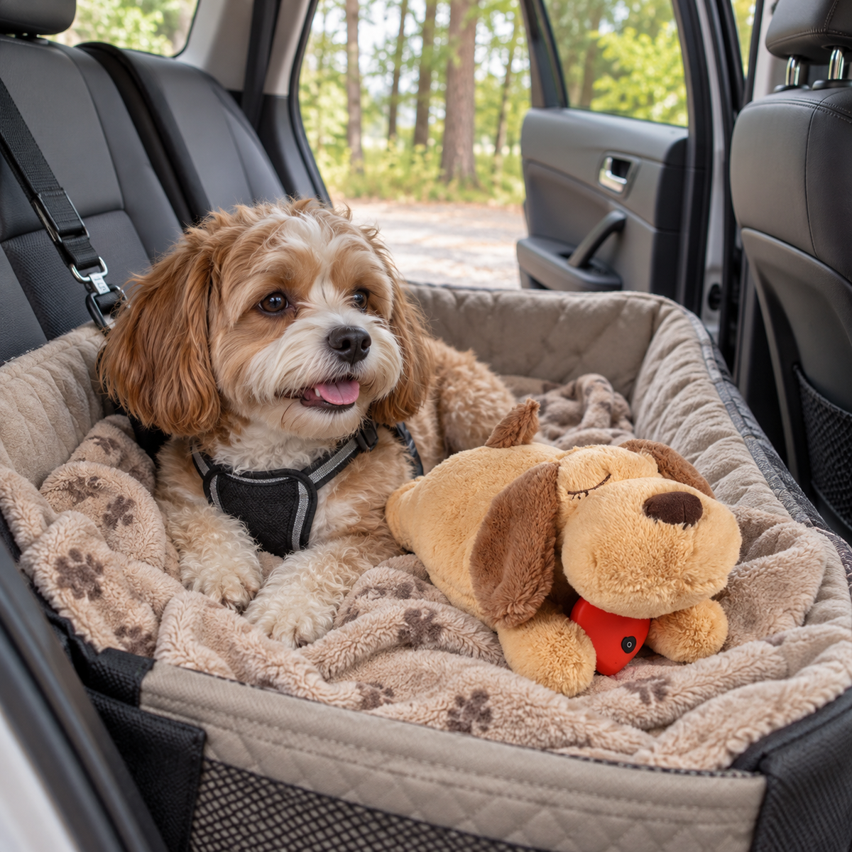Calming Heartbeat Plush Dog Toy